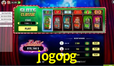 Descubra a Magia dos Jogos de Arcade no jogopg